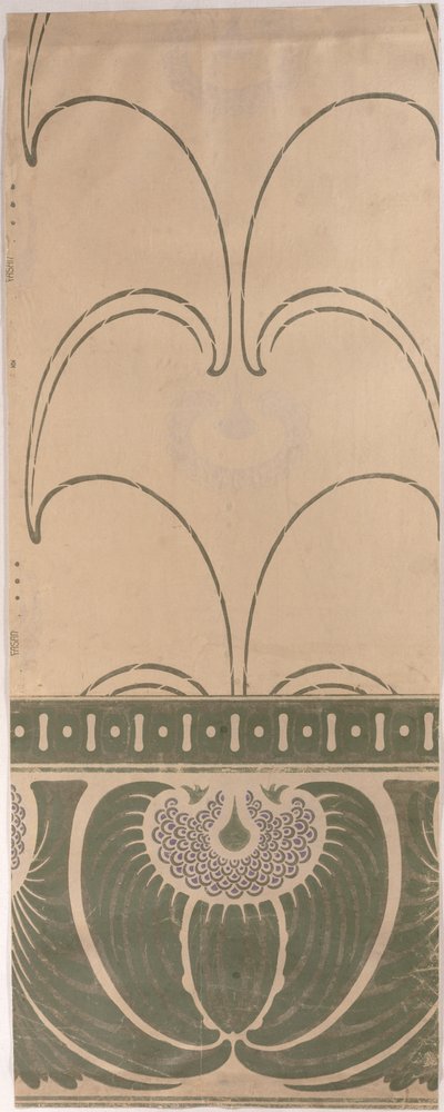 Fasau Tapetendesign von Otto Eckmann